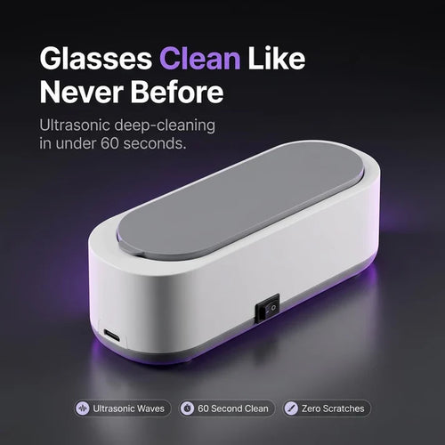 Portable Mini Ultrasonic Jewelry Cleaner Machine