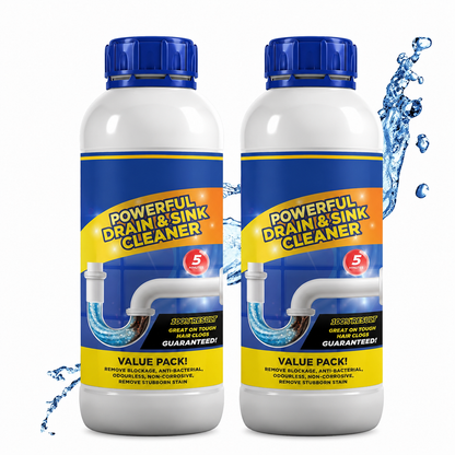 Powerful Drain & Sink Cleaner (Pack Of 4)