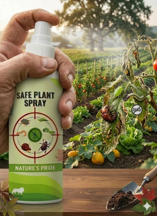 Safe Plant Spray for Indoor & Outdoor Plants (Pack Of 3)
