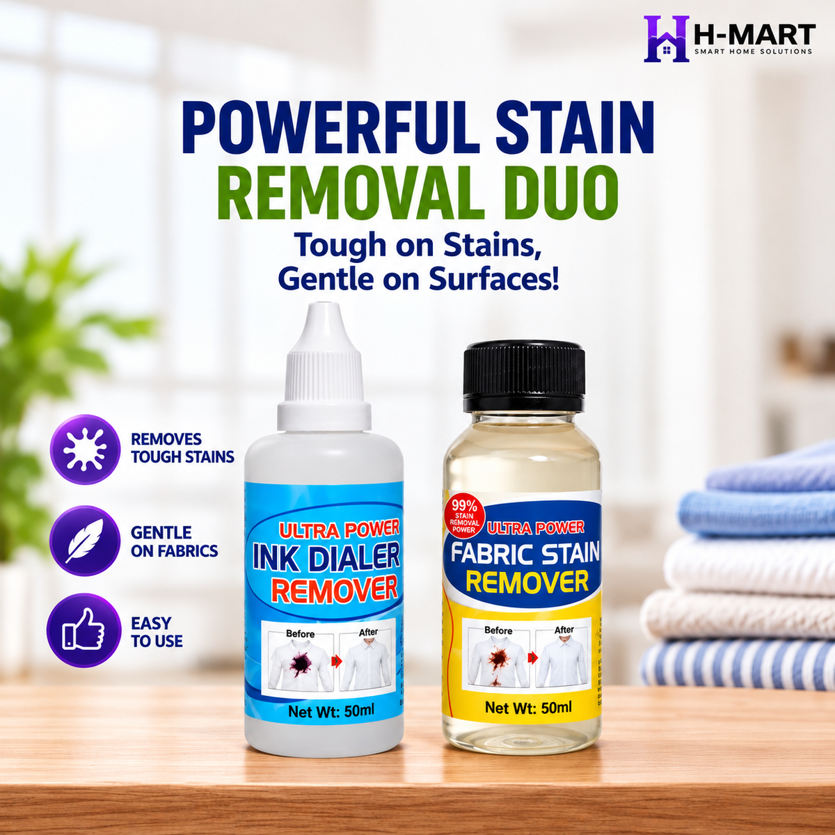 All in One Fabric Stain Remover (Buy 1 Get 1 Free)