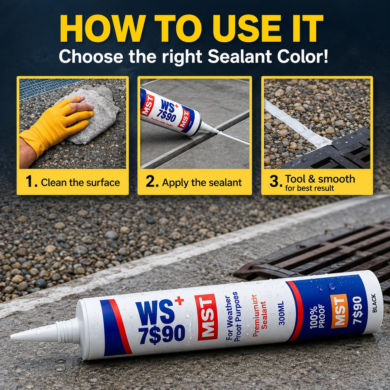 Waterproof Silicone Sealant