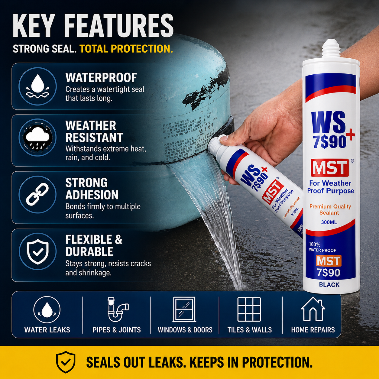 Waterproof Silicone Sealant