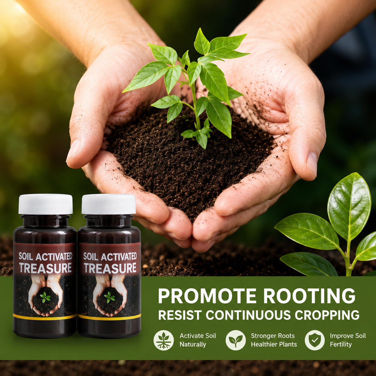 Soil Activated Treasure (Pack of 2)
